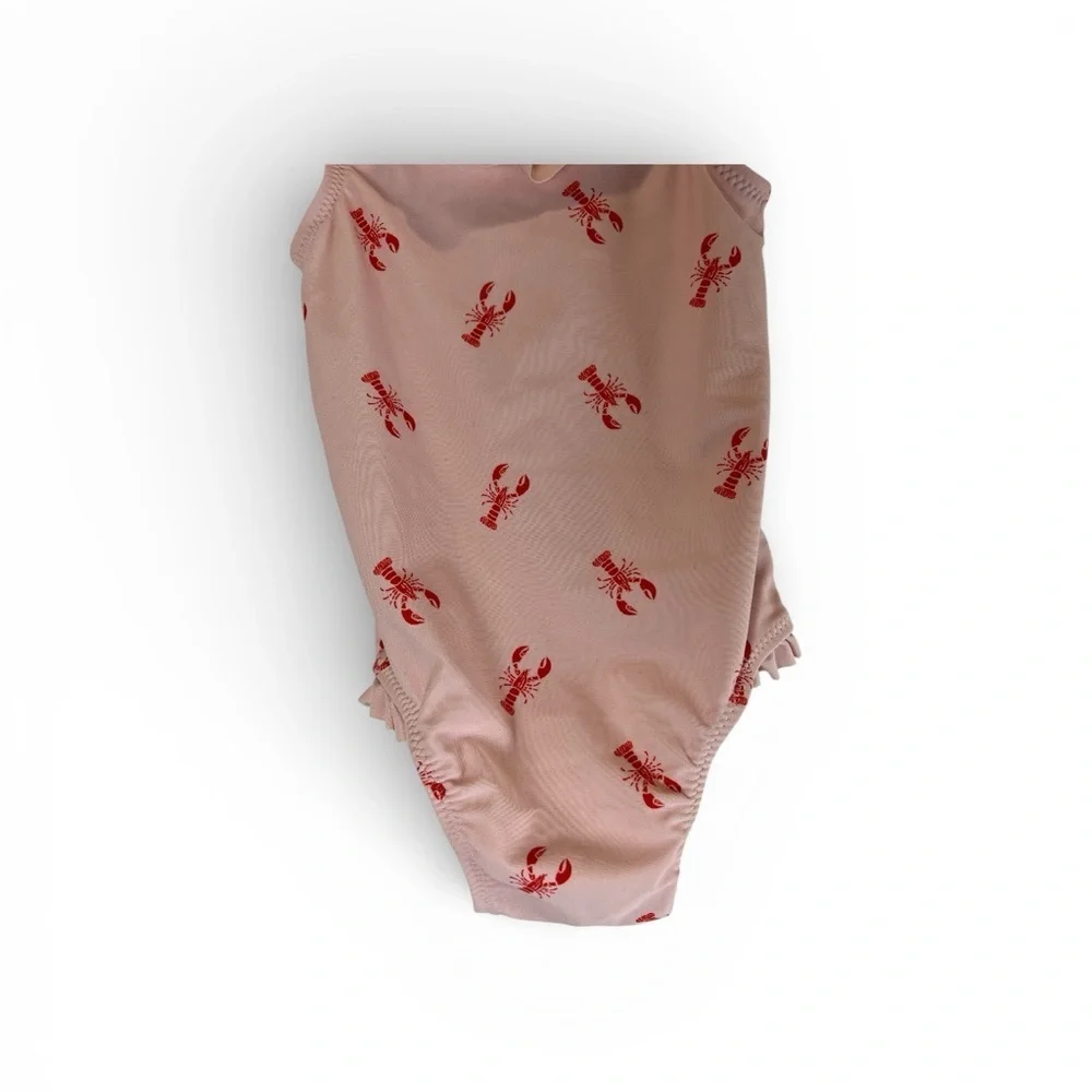 Bundle Floral and Lobster Print Swimsuit Set
